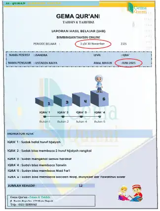 Laporan bulanan 3