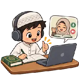 Ilustrasi Ngaji Online Intensive
